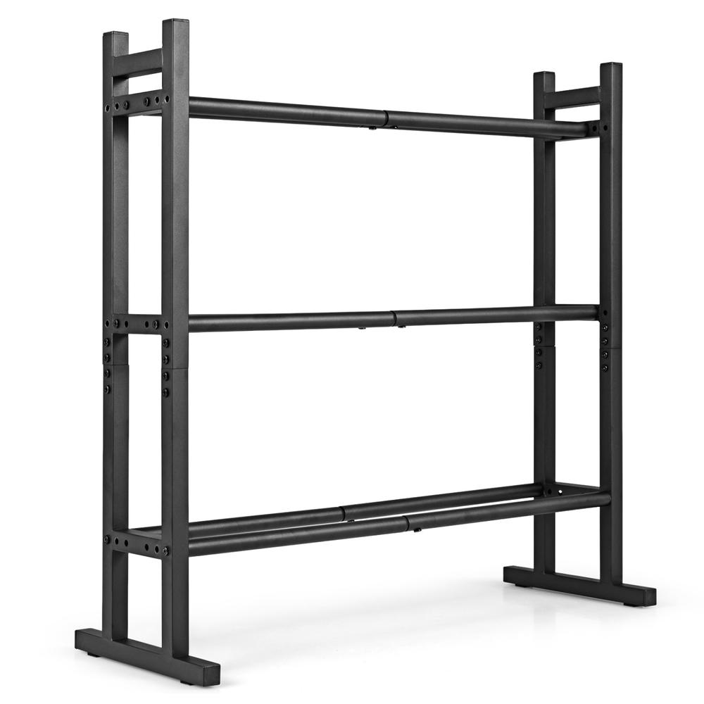 Fitness Home Gym Equipment - Suporte para Halteres de 3 Níveis