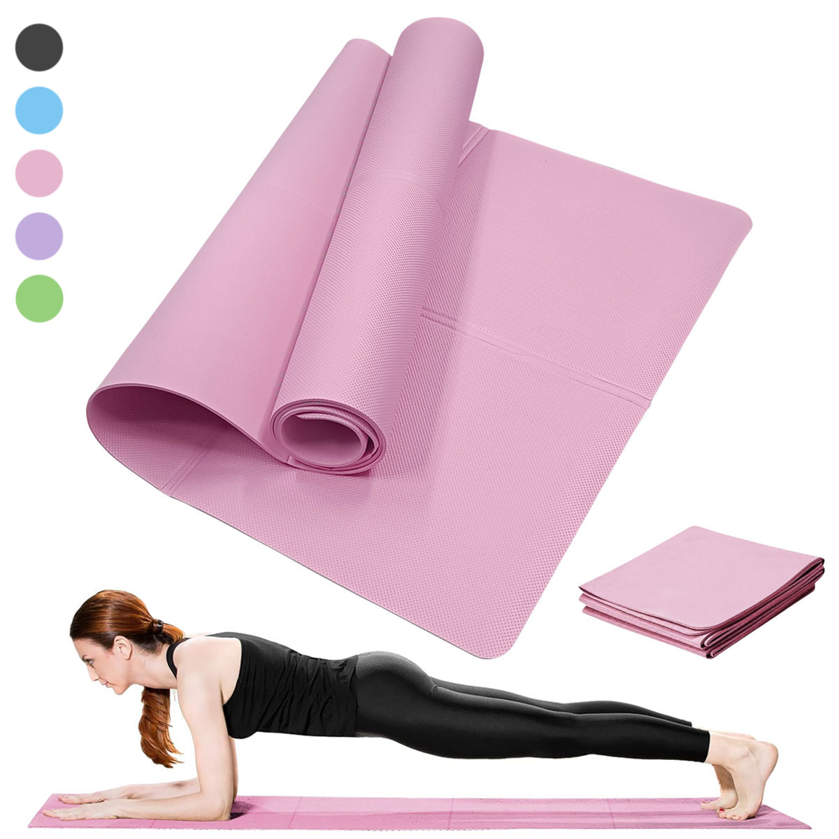 Home Gym On Carpet - Tapete de Yoga e Pilates, Espessura