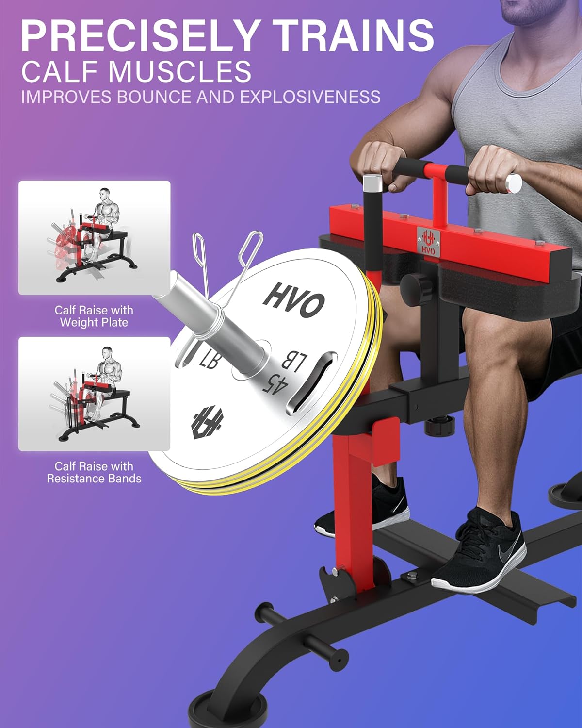 Máquina de Elevação de Panturr - Seated Calf Raise avaliação e preço