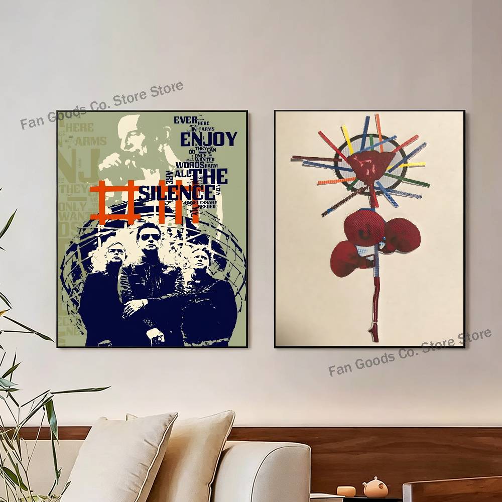 Pôster da banda D-Depeche-Mode - Home Gym Wallpaper avaliação e preço