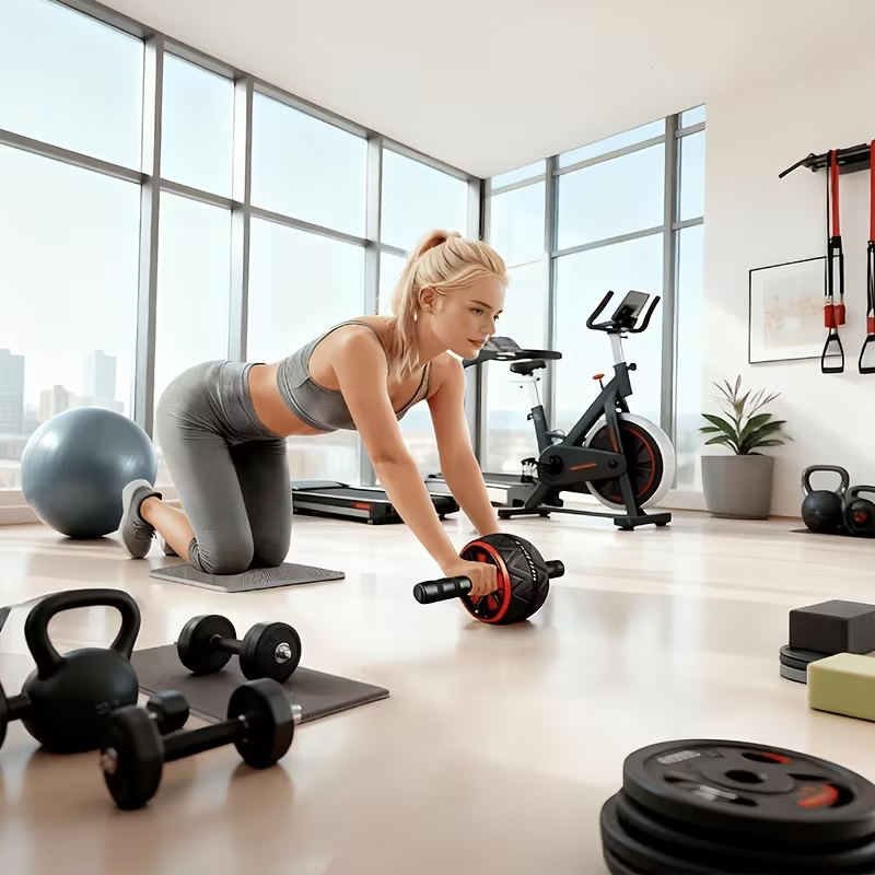 Roda Abdominal e Tapete para J - Home Gym On Carpet avaliação e preço