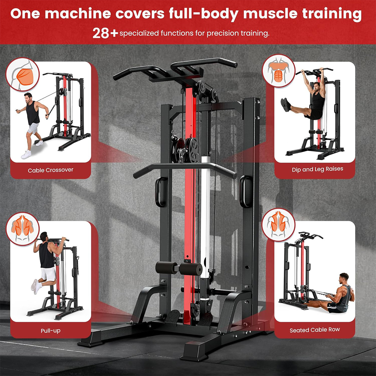 Máquina de Ginástica Pooboo pa - Leg Home Gym Workout avaliação e preço