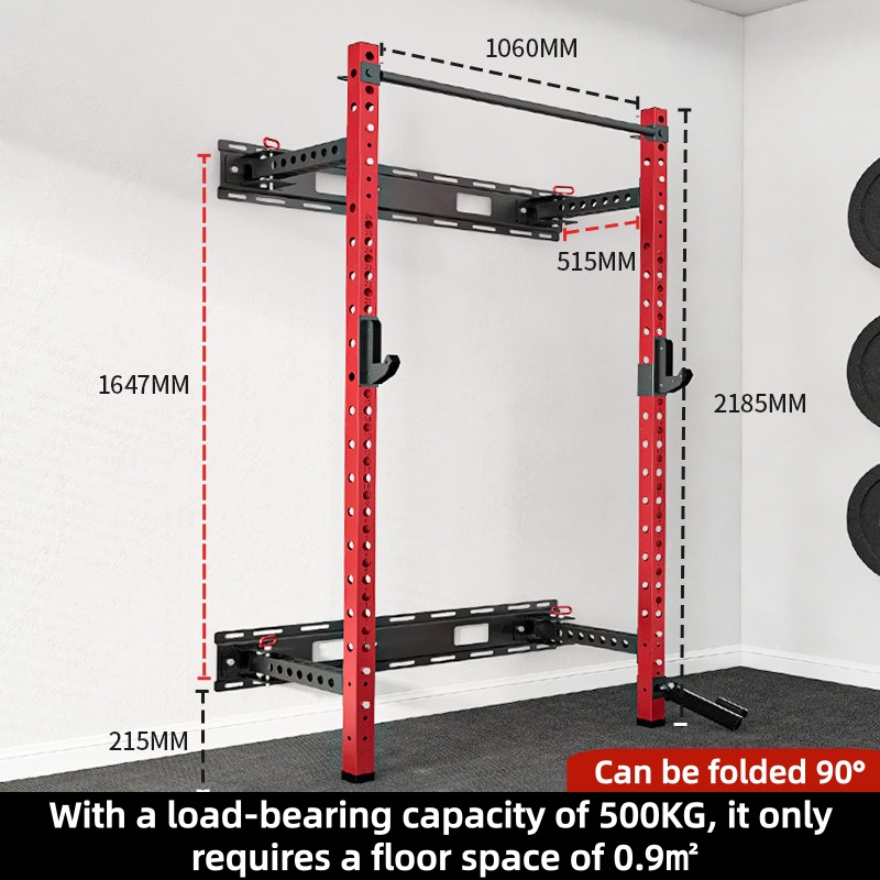 Suporte de Força Ajustável Dob - Home Gym Folding Rack avaliação e preço
