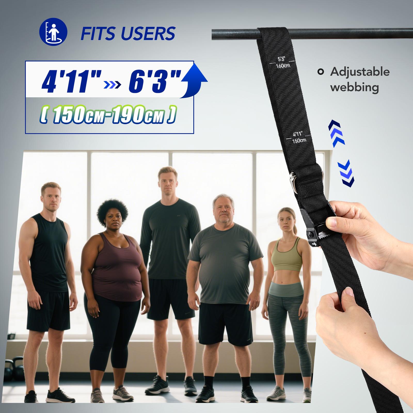Conjunto de Faixas de Assistên - Home Gym Necessities avaliação e preço