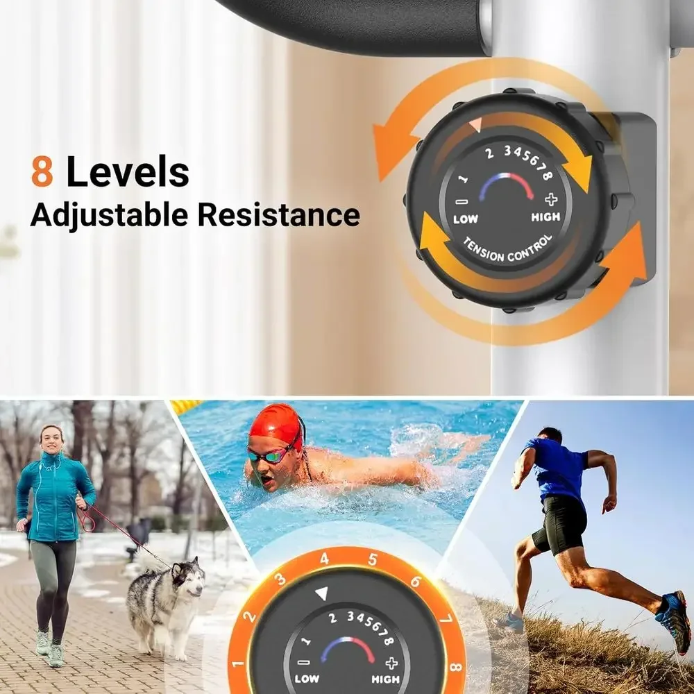 Máquina Elíptica Silenciosa pa - Home Gym Resistance avaliação e preço