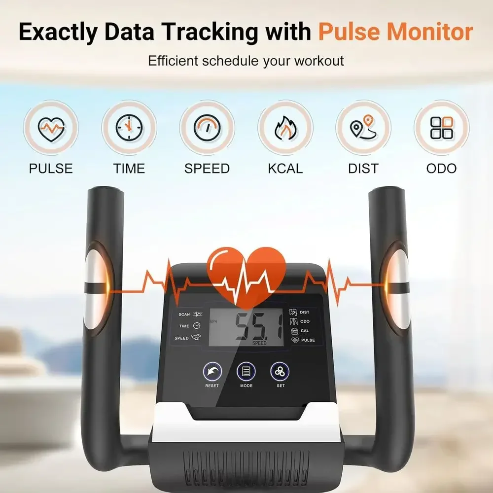 Máquina Elíptica Silenciosa pa - Home Gym Resistance avaliação e preço