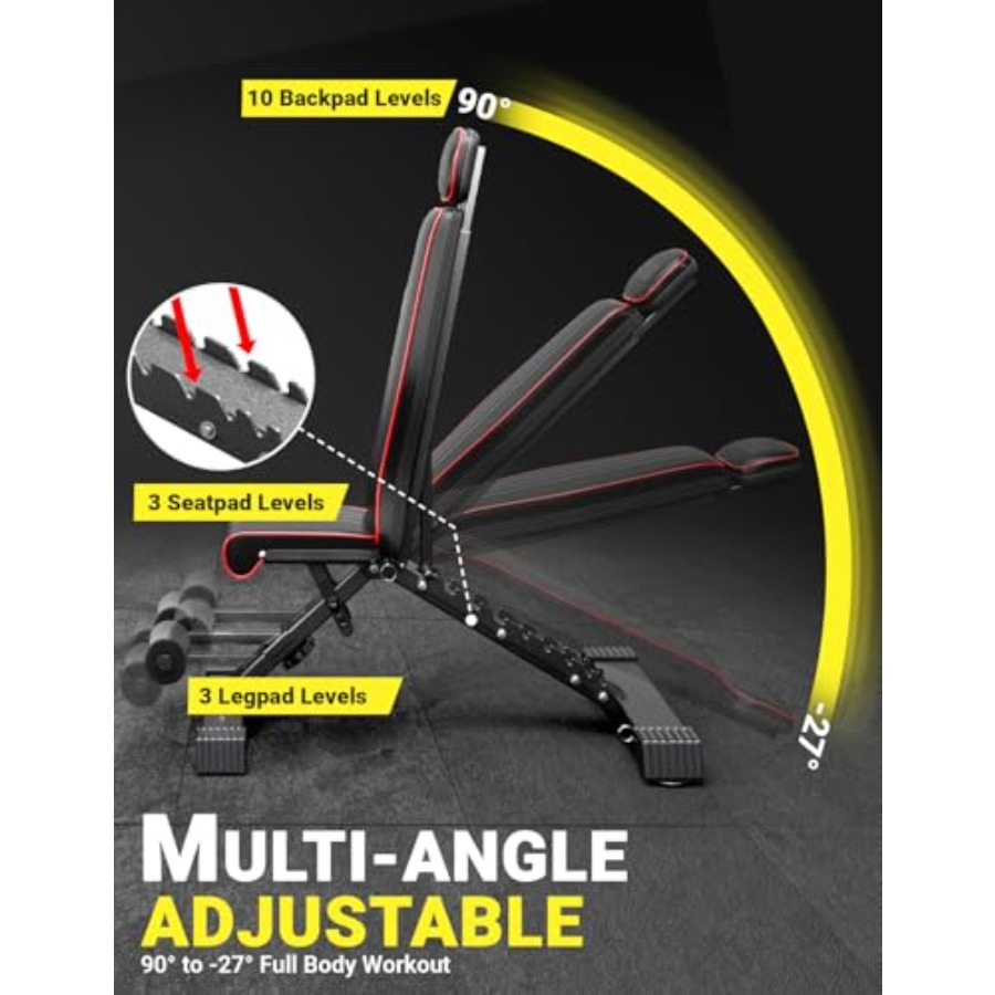 Banco de Peso Ajustável 827LB  - Home Gym Second avaliação e preço