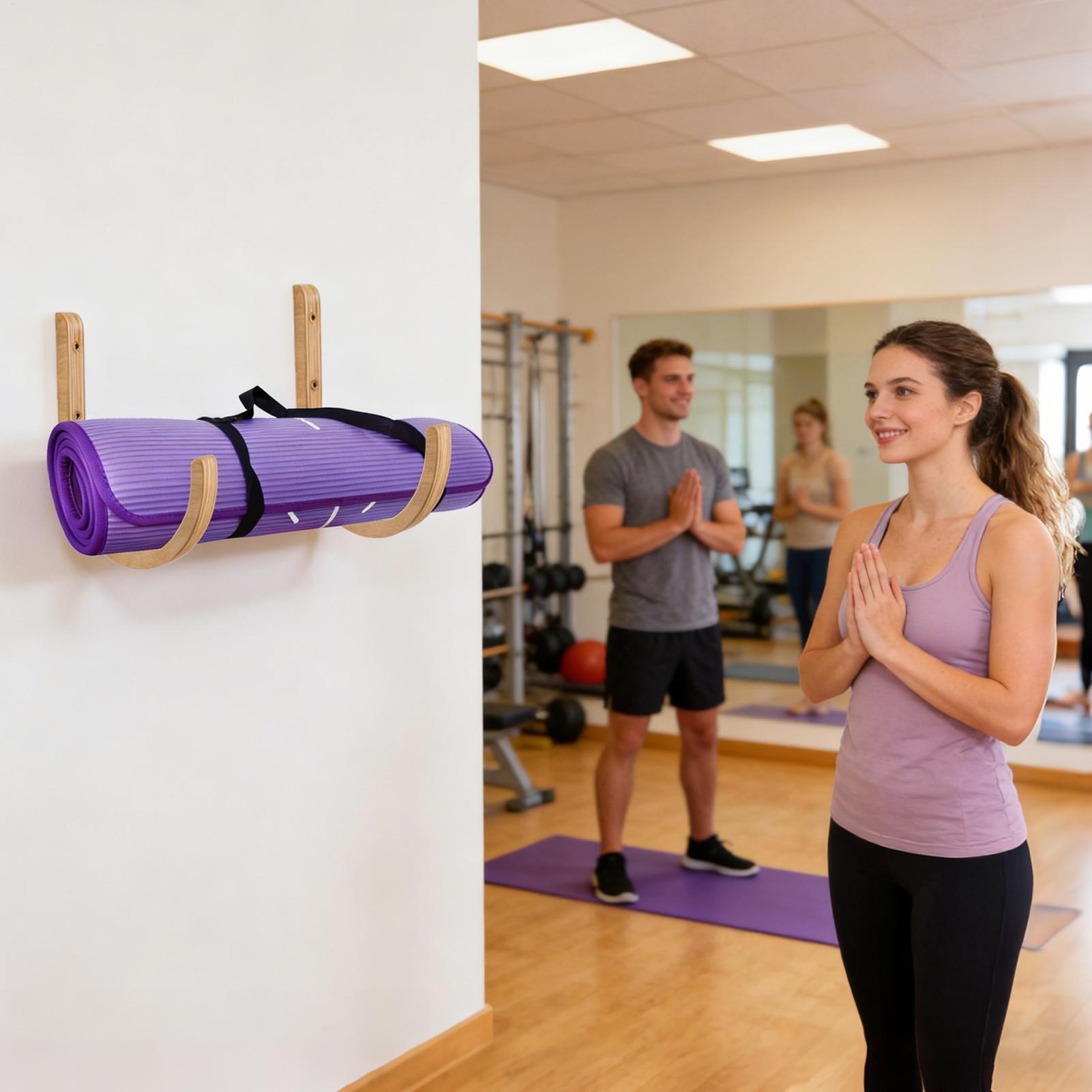 Suporte de parede para tapete  - Home Gym Folding Rack avaliação e preço