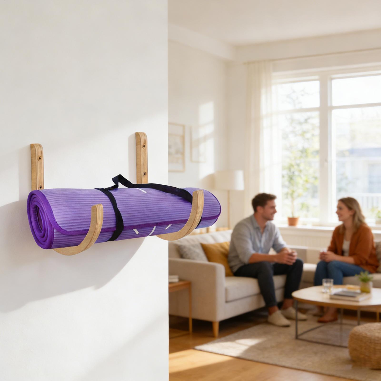 Suporte de parede para tapete  - Home Gym Folding Rack avaliação e preço