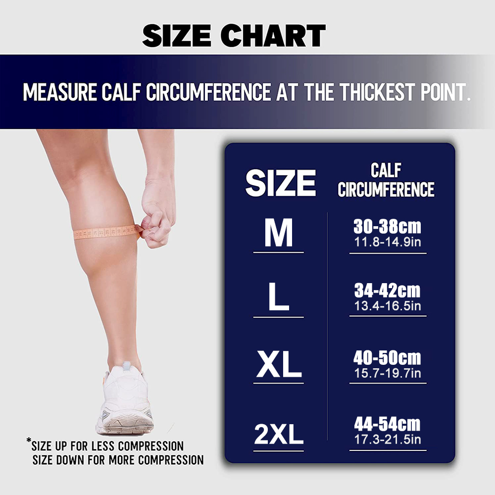1 Par de Mangas de Compressão  - Seated Calf Raise avaliação e preço