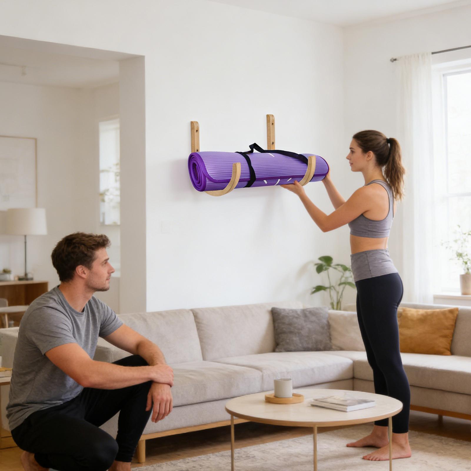 Suporte para Tapete de Yoga em - Home Gym Yoga Storage avaliação e preço