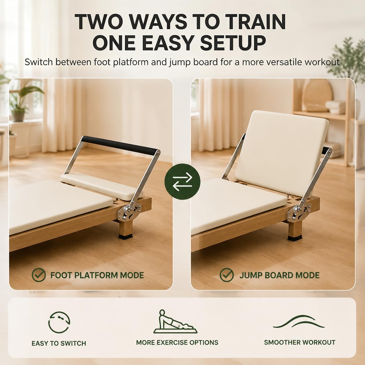Reformer de Pilates Dobrável,  - Leg Home Gym Workout avaliação e preço