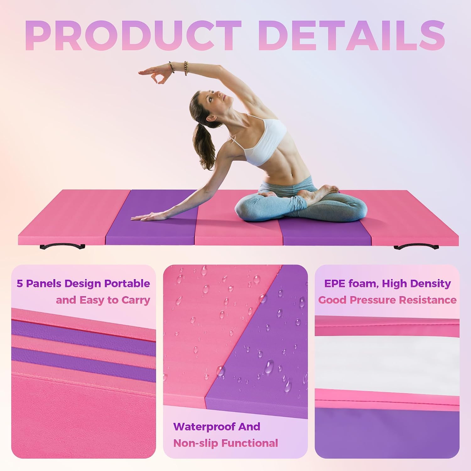 Tapete de Yoga Dobrável, Tapet - Home Gym On Carpet avaliação e preço