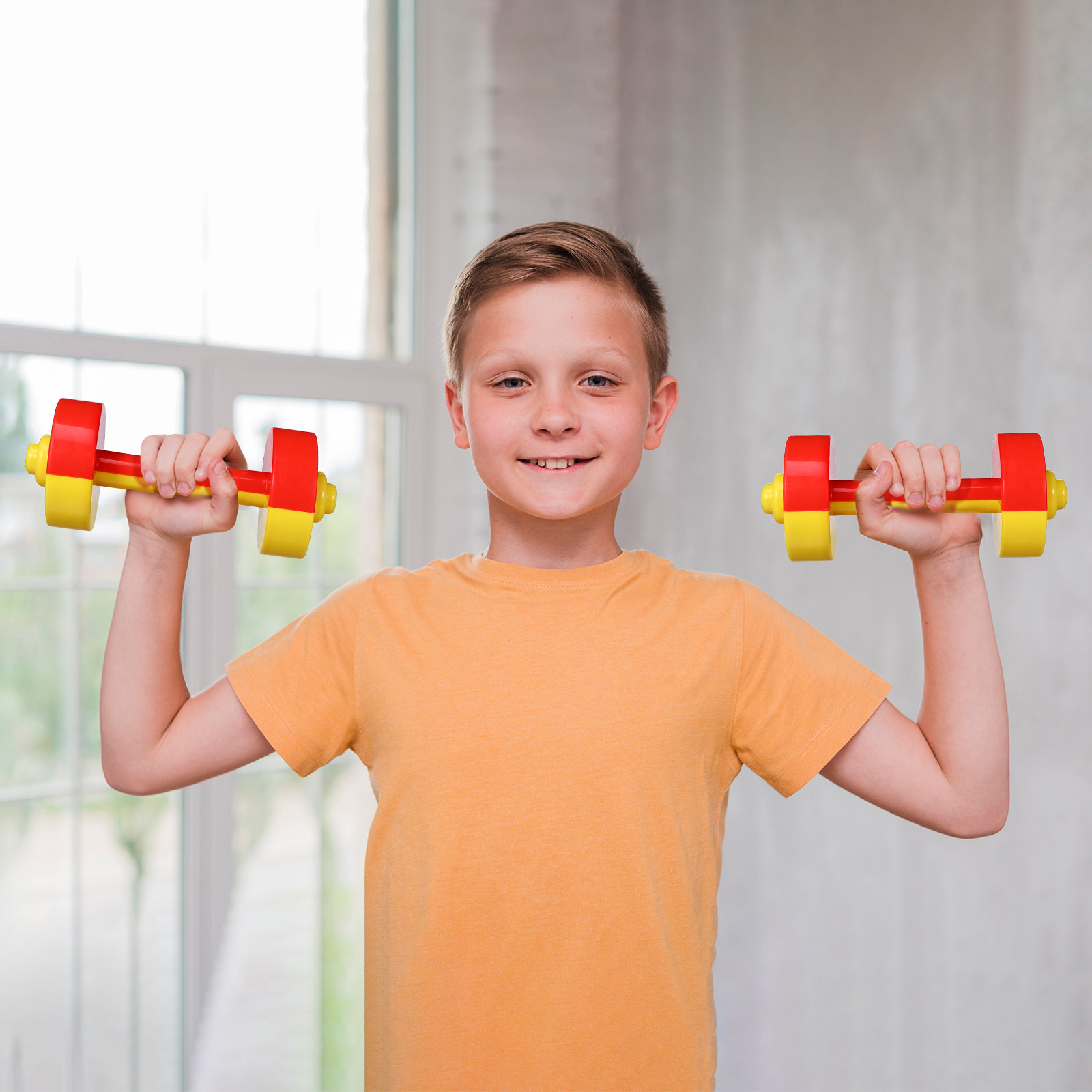 1 Par de Halteres de Plástico  - Home Gym Kids avaliação e preço