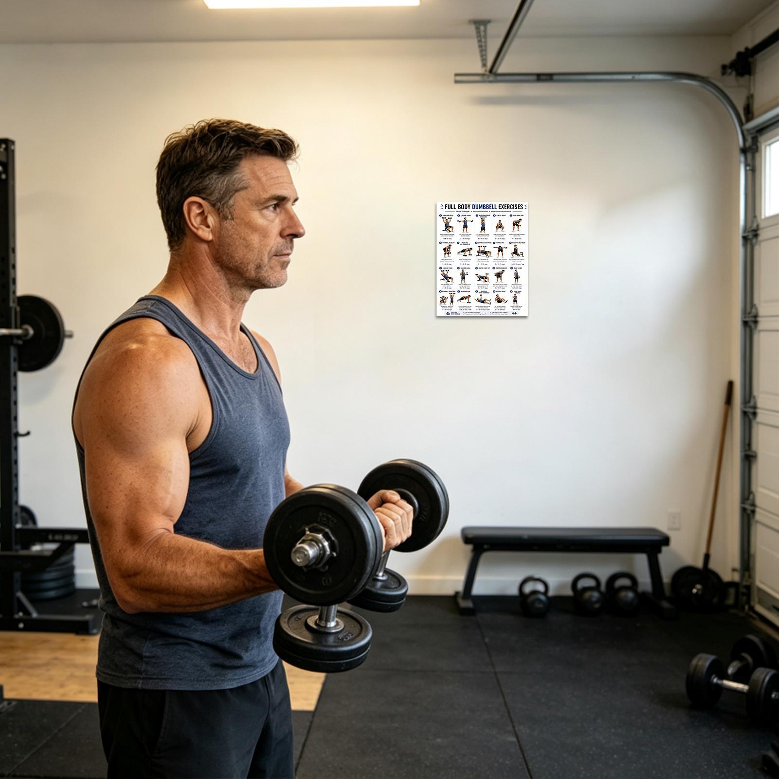 Pôster de Exercícios com Halte - Home Gym Guide avaliação e preço