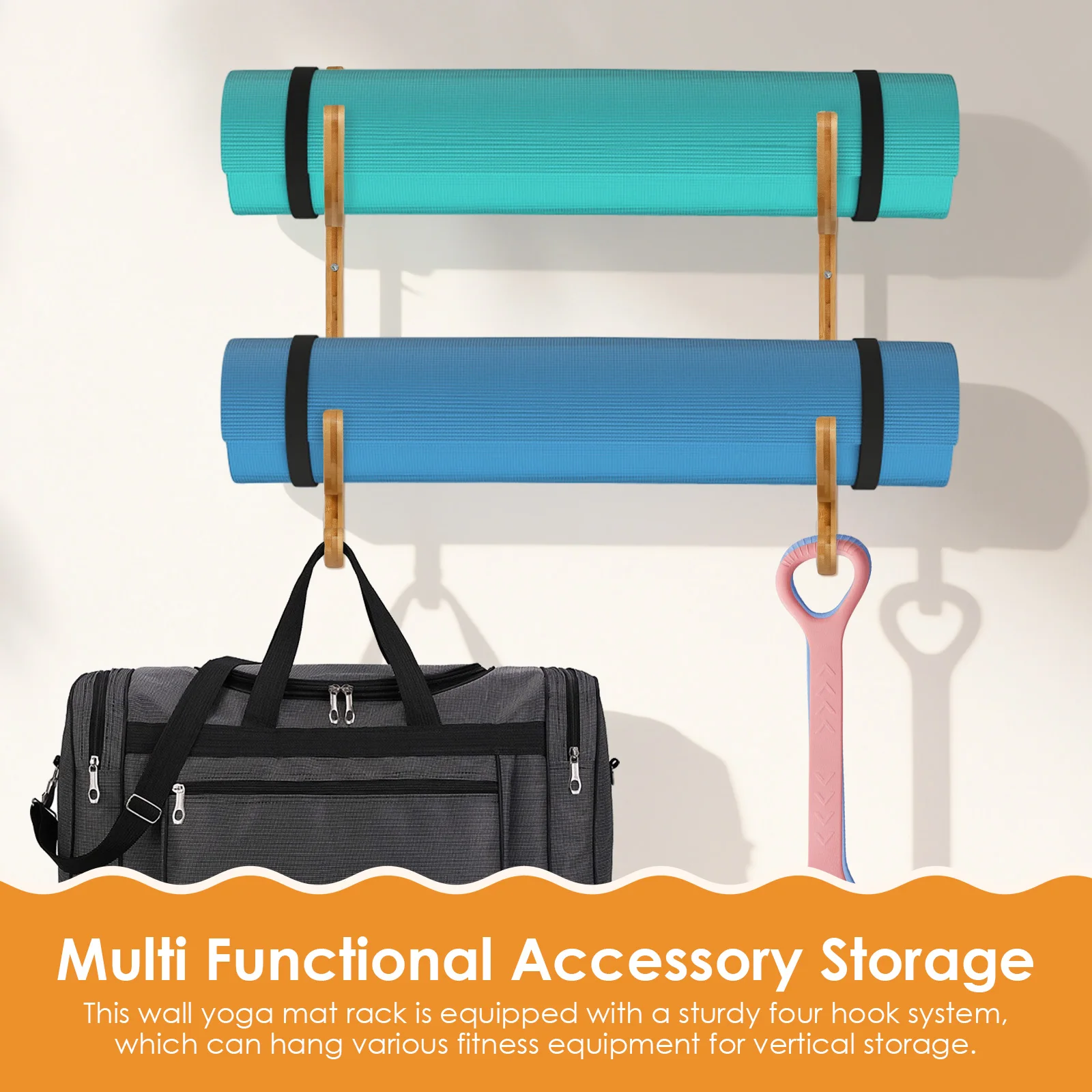 Suporte de parede para tapete  - Home Gym On Carpet avaliação e preço