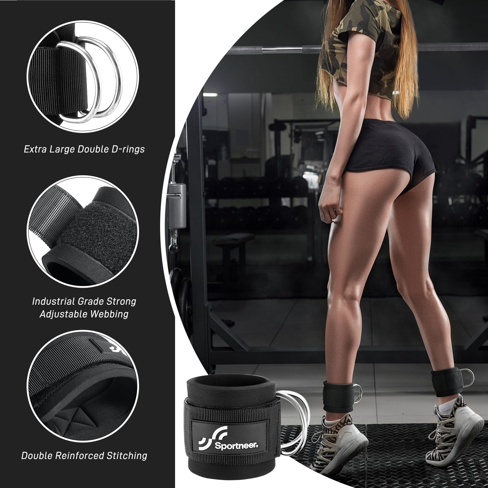 Sportneer tiras de tornozelo a - Home Gym Mma avaliação e preço