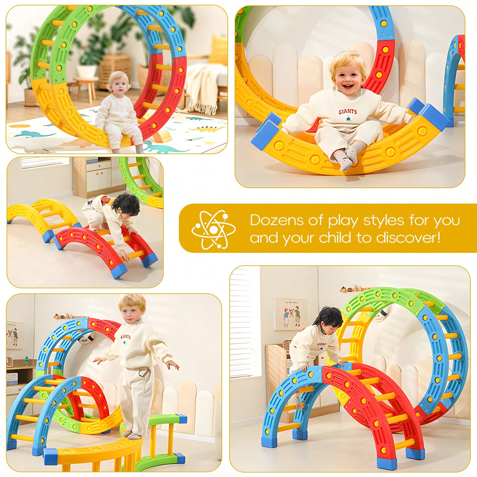 GCCSJ Brinquedos de Escalada D - Home Gym Kids avaliação e preço