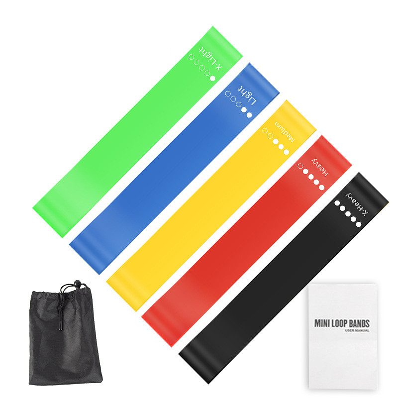 Conjunto de 5 Faixas de Resist - Home Gym Yoga Storage avaliação e preço