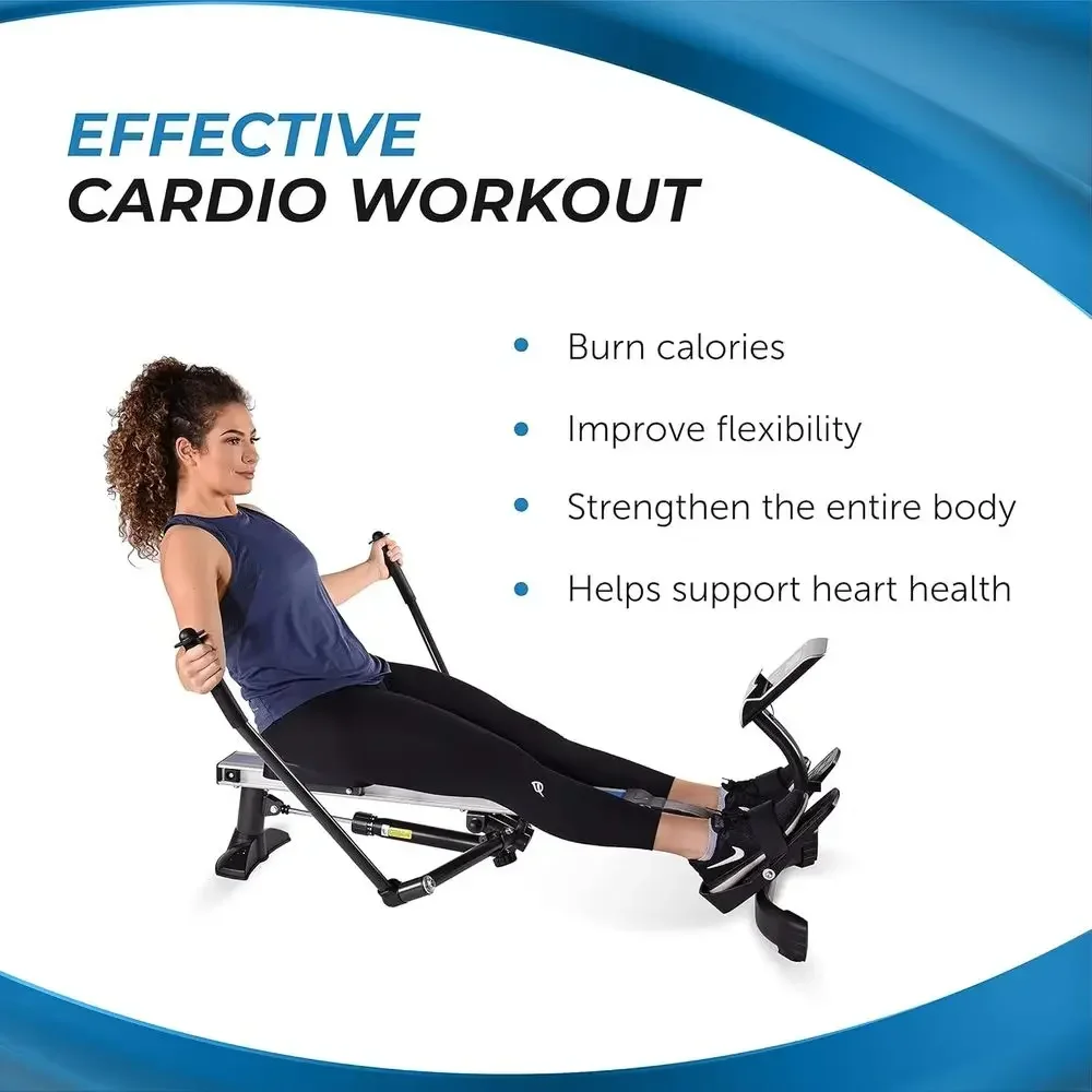 Máquina de Remo Hidráulica, Re - Home Gym Resistance avaliação e preço