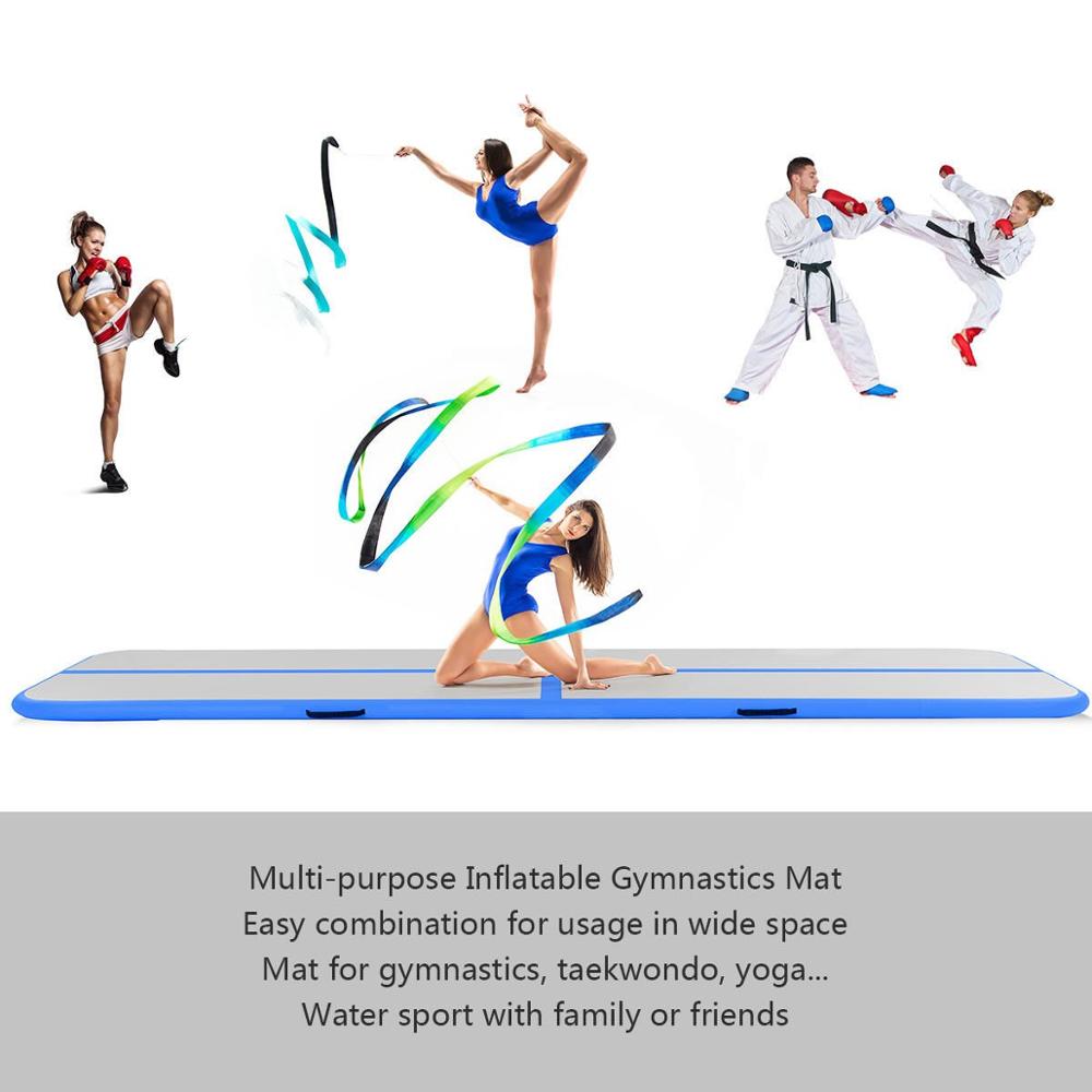 Colchão Inflável de Ginástica  - Home Gym On Carpet avaliação e preço