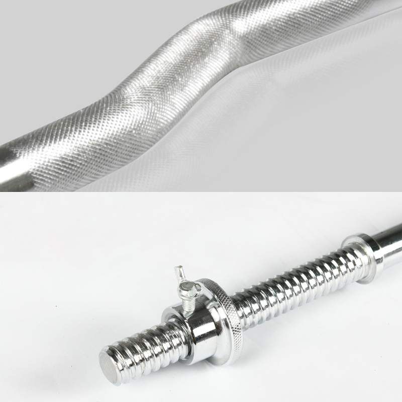 Barras de haltere reto e curvo - Barbell Curl Bar avaliação e preço